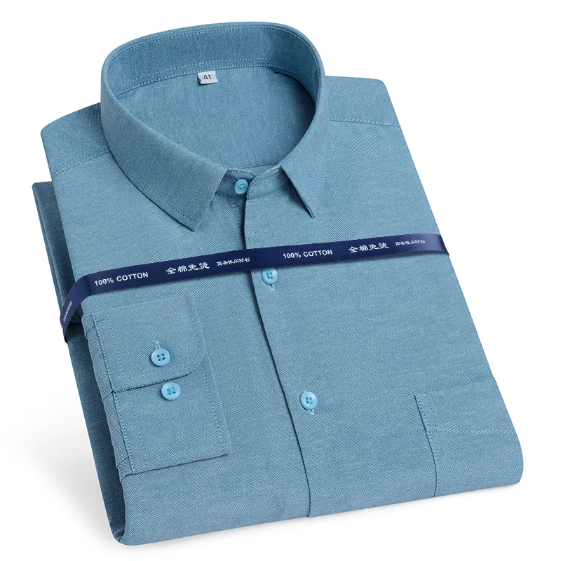Oversize 11XL 10XL 9XL  Qualit - Oxford Cotton Casual Shirt Business recension och pris
