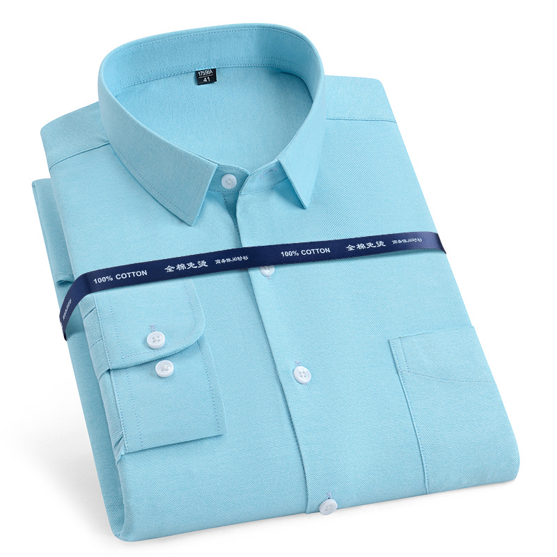 Oversize 11XL 10XL 9XL  Qualit - Oxford Cotton Casual Shirt Business recension och pris
