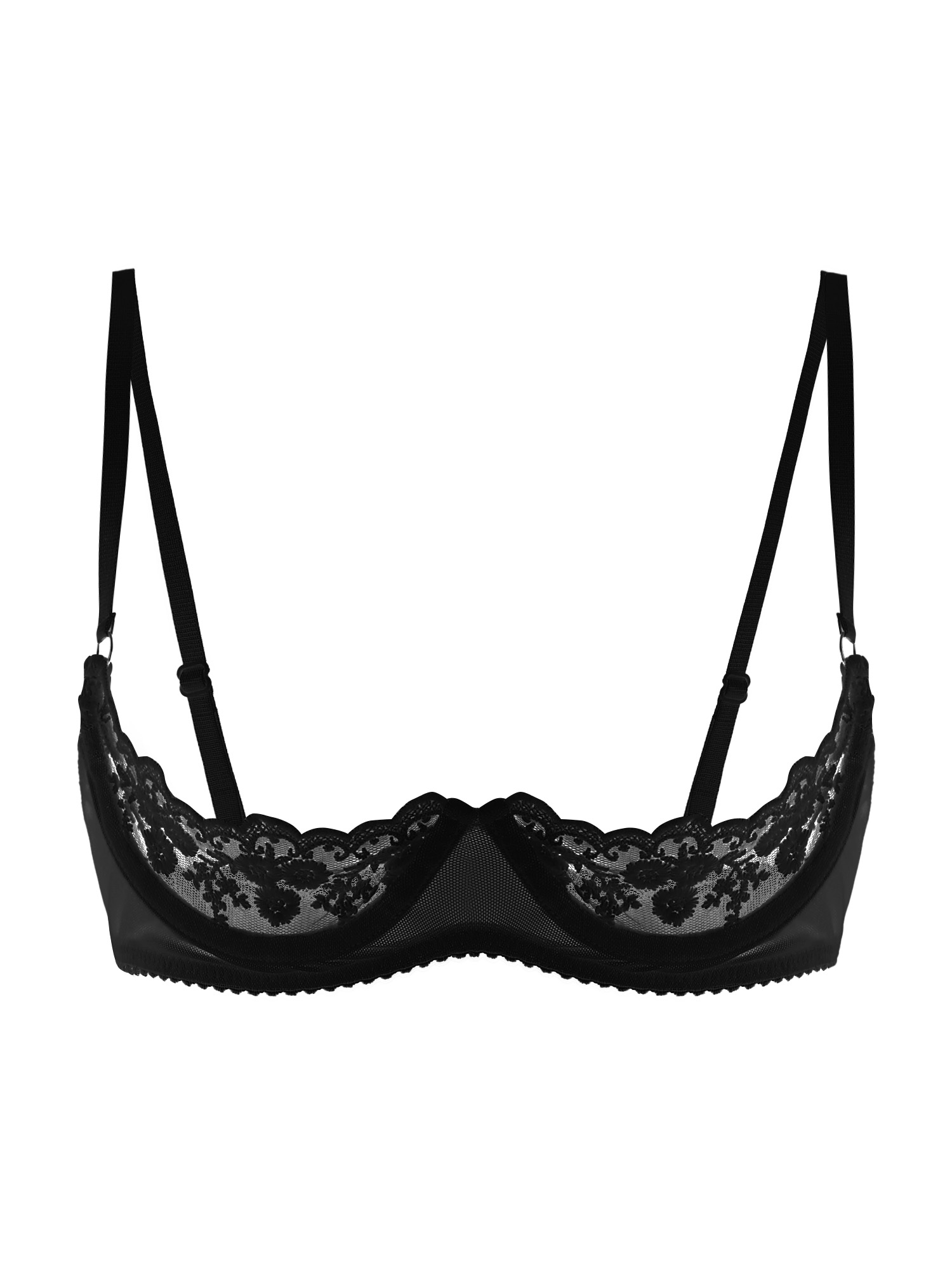 Women Sexy Open Cups Bra Sheer - Underwear recension och pris
