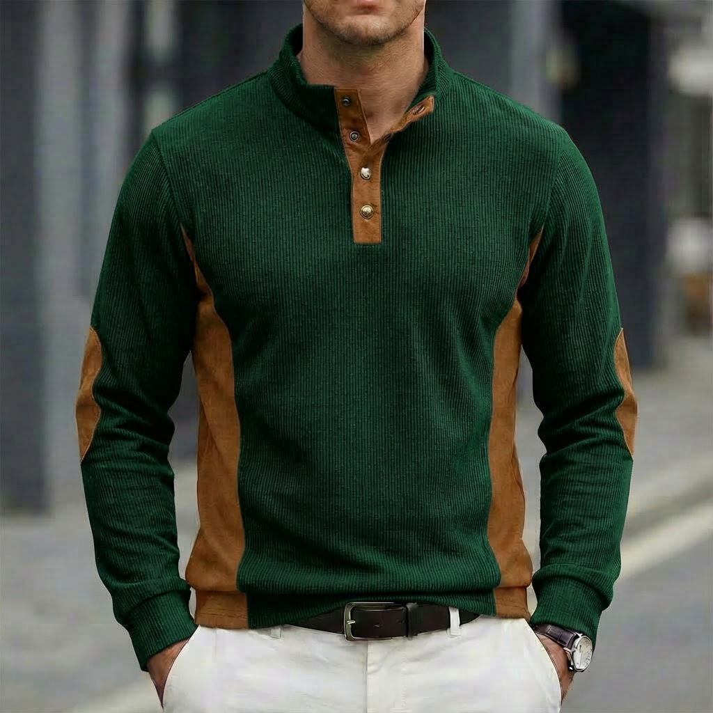 Hot selling New Casual Corduro - Corduroy Button Up Shirt Men recension och pris
