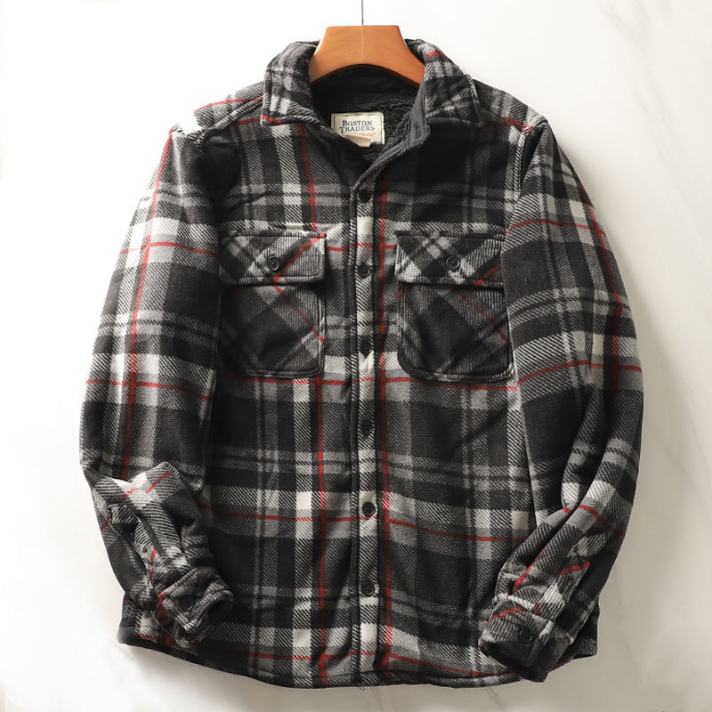 Men's Heavyweight Flannel Plai - Flannel Plaid Shirt Heavy Weight recension och pris
