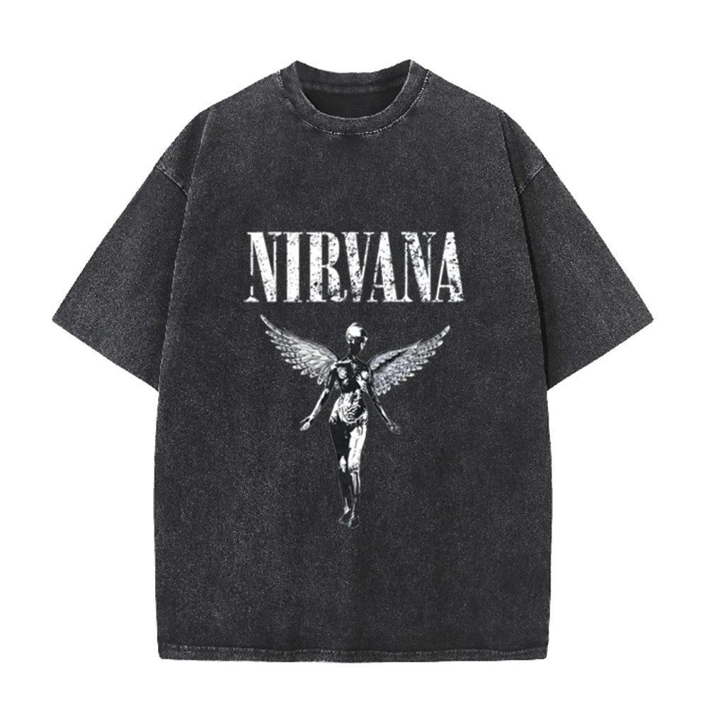 Retro Acid Wash Oversized T-sh - Acid Wash Vintage Graphic T Shirt recension och pris
