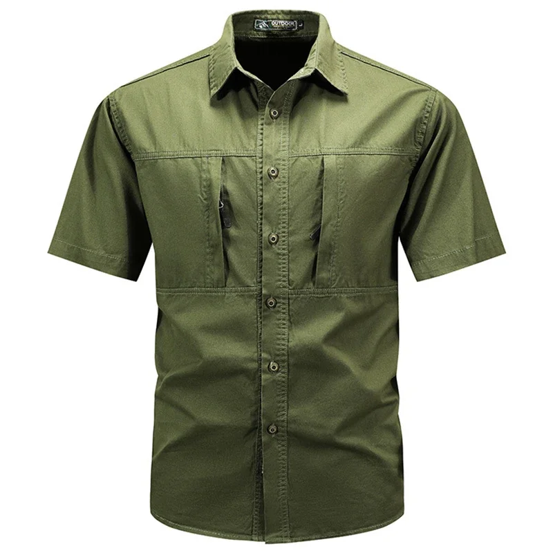 Men's Tactical Short-sleeved S - Tactical Military Shirt Cargo recension och pris
