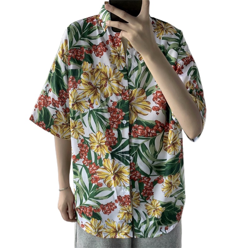 Casual Hawaiian Retro Floral P - Vintage Hawaiian Floral Shirt recension och pris