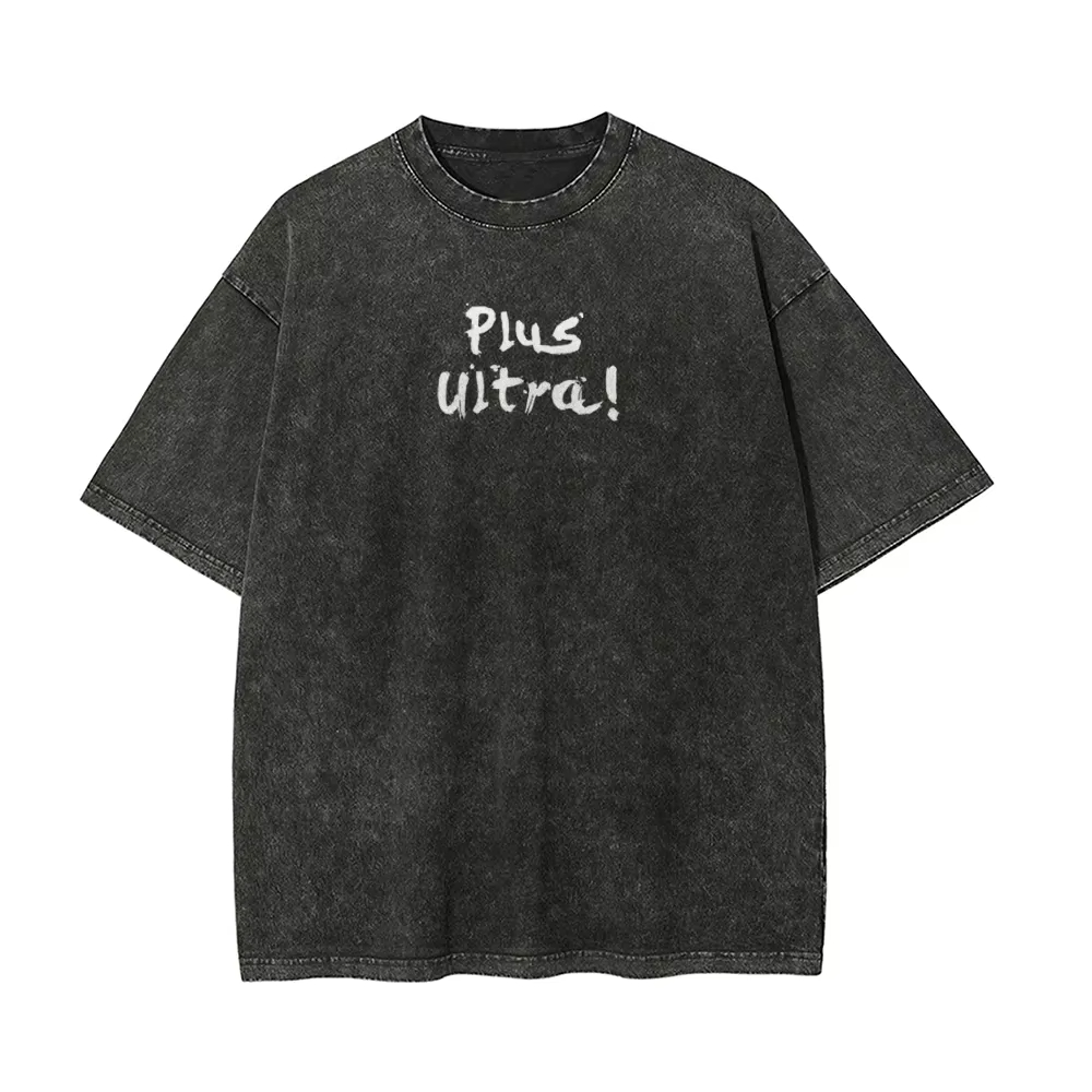 2026 Mirko T Shirt My Hero Aca - Acid Wash Vintage Graphic T Shirt recension och pris