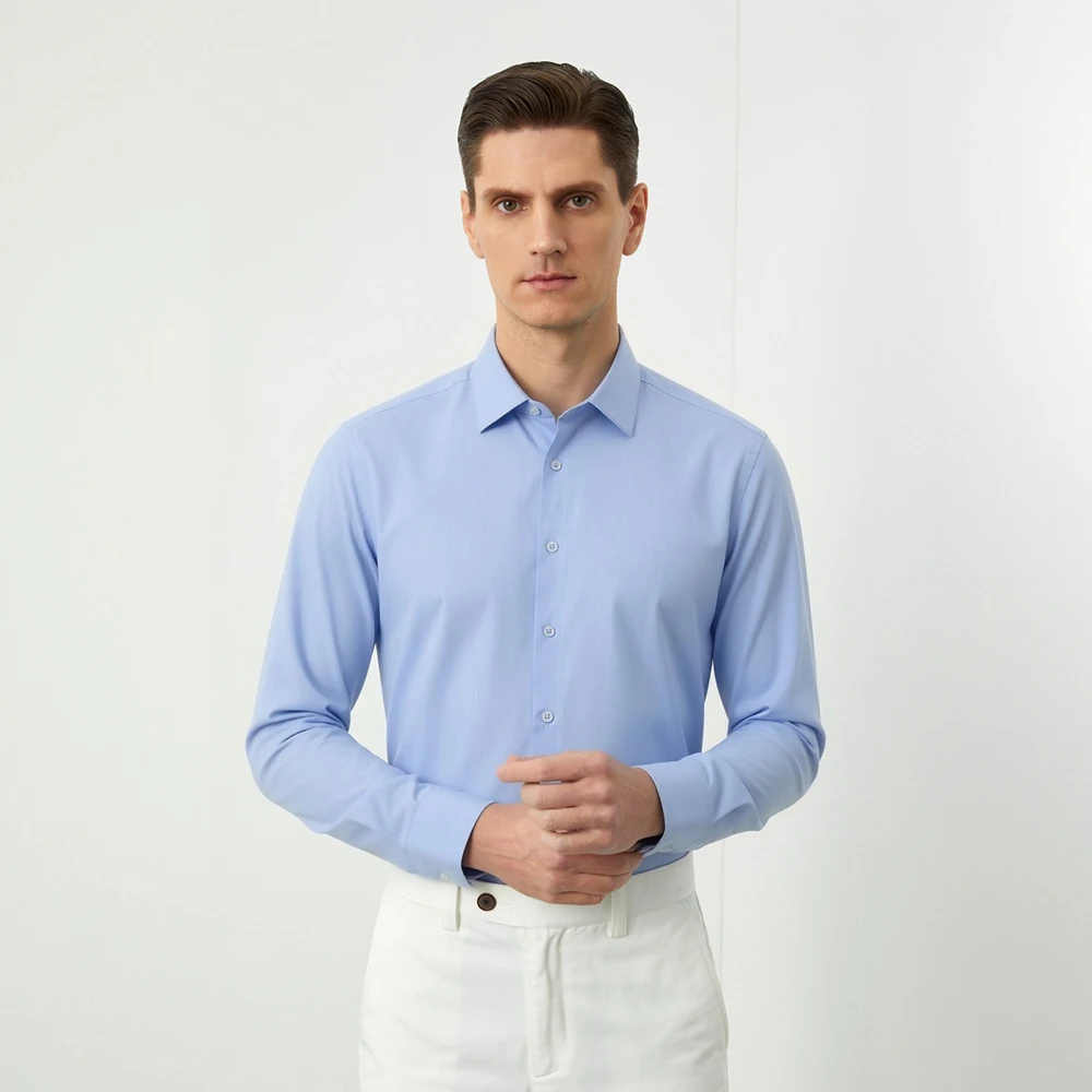 Men's Business Casual Dress Sh - Breathable Bamboo Fiber Shirt Non Iron recension och pris