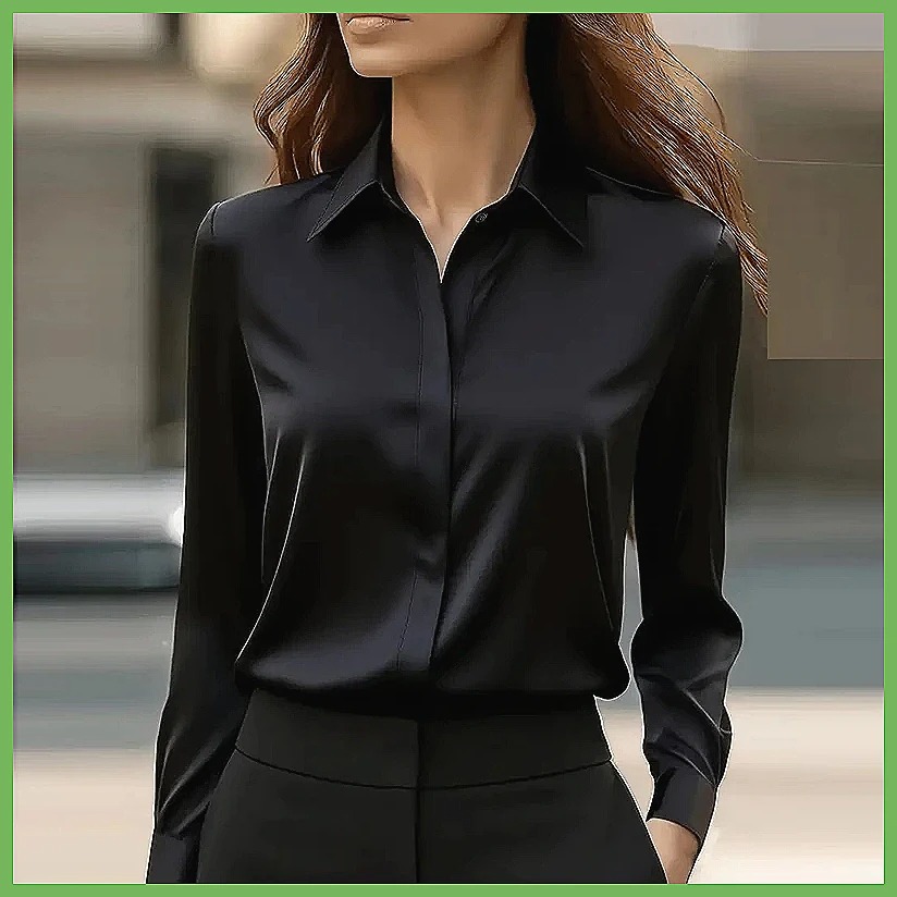 New Women's Office Blouse Long - Shirts recension och pris