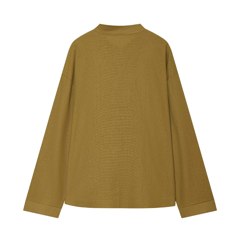 Guobioziy Women's Shirt 2026 E - Mens Linen Shirt Long Sleeve recension och pris