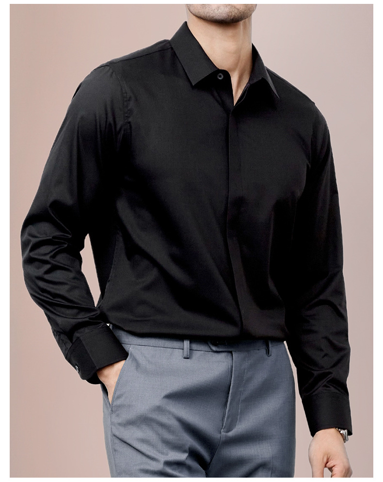 Men's Silk Shirt 2026 Spring a - Mens Satin Silk Dress Shirt recension och pris